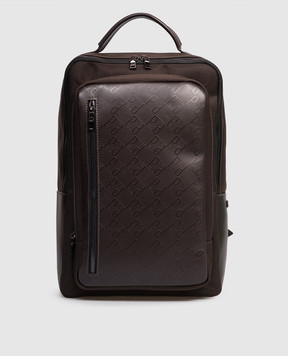 Peserico Коричневий комбінований рюкзак з логотипом R78024C0CC637