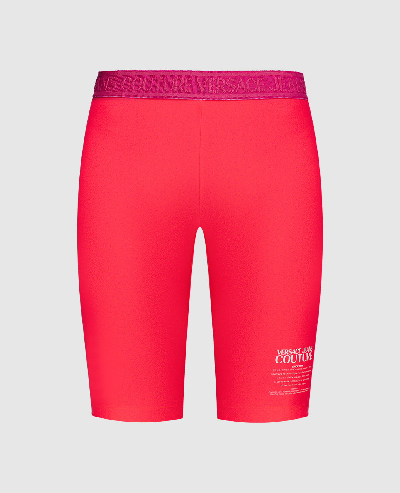 Pink logo shorts