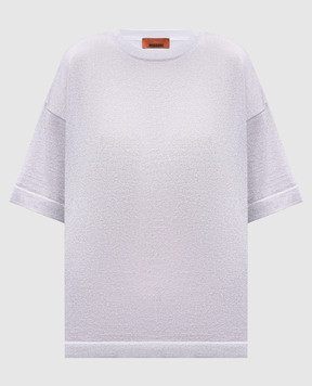 Missoni Серая футболка с люрексом DS25SN0HBK045A
