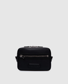 Tom Ford Черная кожаная сумка с нашивкой логотипа H0653LCL213S