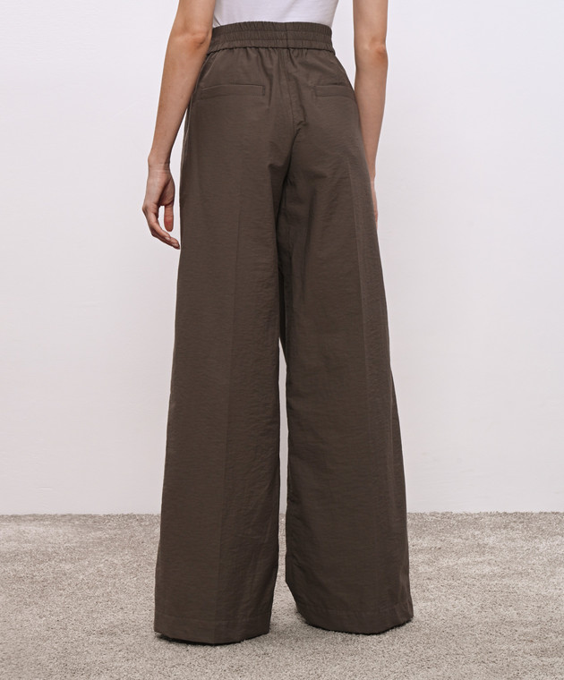 Brunello Cucinelli Коричневые брюки ML140P8721 изображение 4
