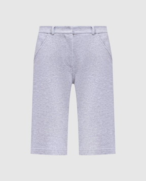 Brunello Cucinelli Серые шорты MN05NVD379