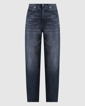 Dondup Серые джинсы мом с эффектом потертости DP784DFH270DLN5