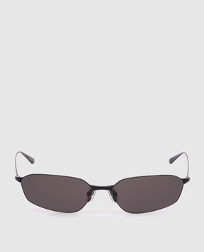 Balenciaga Черные очки Invisible Oval 812822T0005