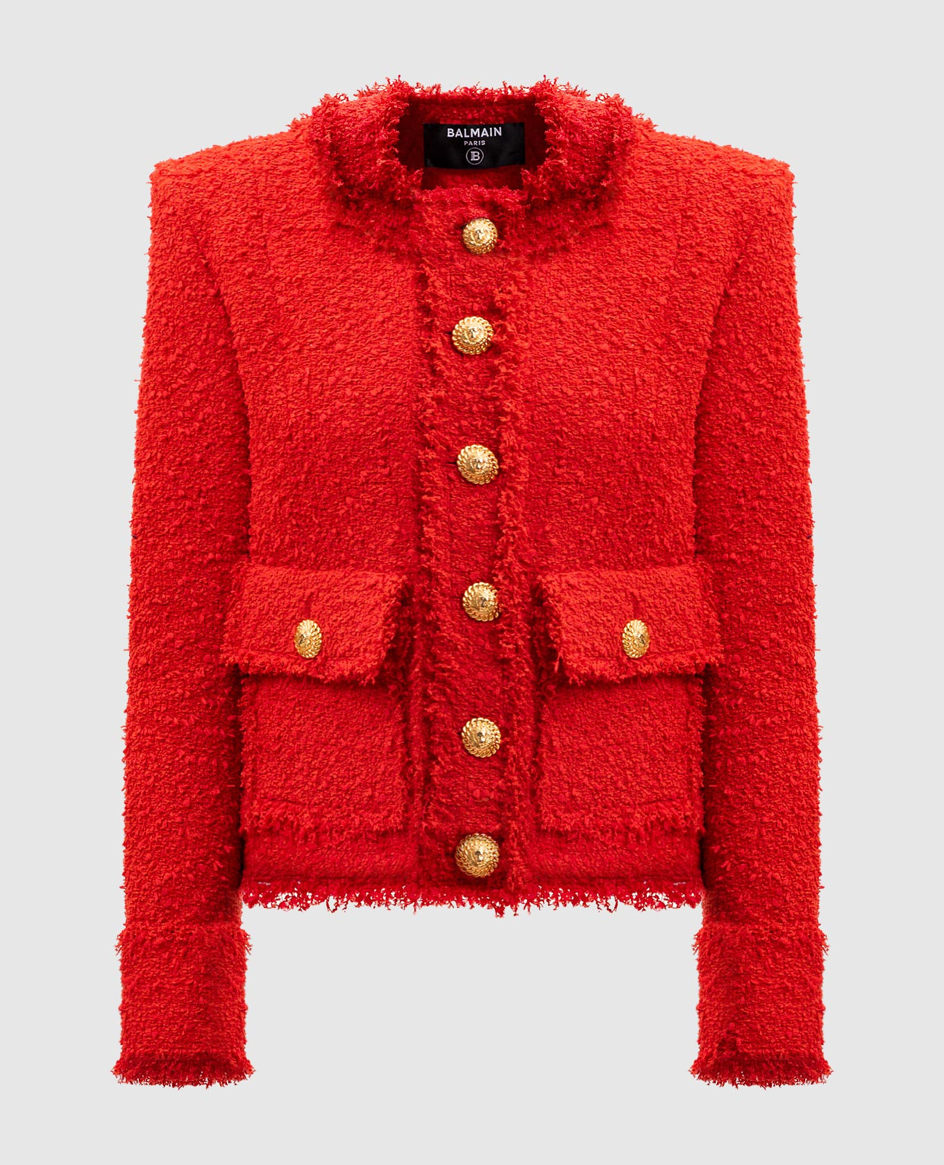 

Красный твидовый жакет, Жакеты