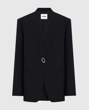 Jil Sander Чорний жакет з вовни J02BN0221J40160