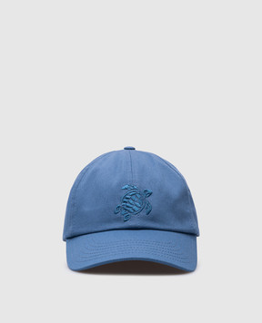 Vilebrequin Синяя кепка с логотипом CSNU2401m