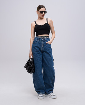 Alexander Wang Сині джинси з логотипом 4DC2254706