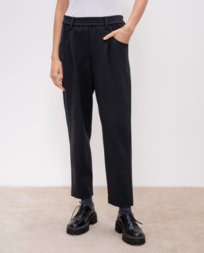 Brunello Cucinelli Сірі штани M0R24P7745