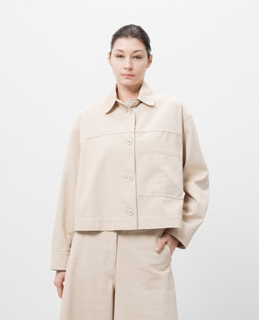 Max Mara Weekend Бежевая джинсовая куртка SALITA SALITA