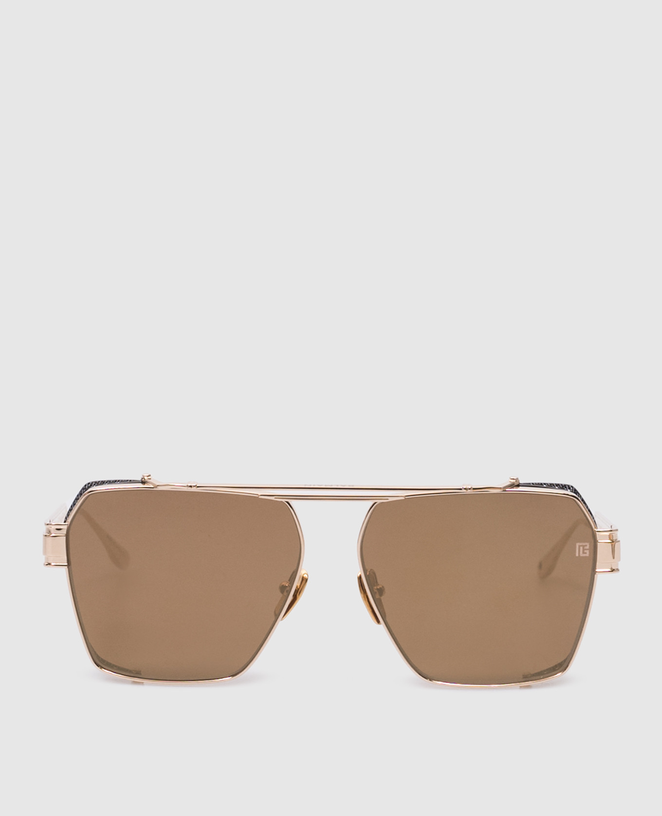 

Коричневые солнцезащитные очки PREMIER с логотипом, Коричневый, Солнцезащитные очки