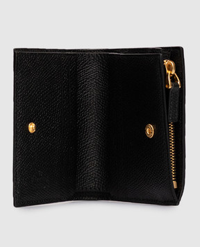 Valentino Чорне шкіряне портмоне Vlogo 7W2P0AJ5SNP