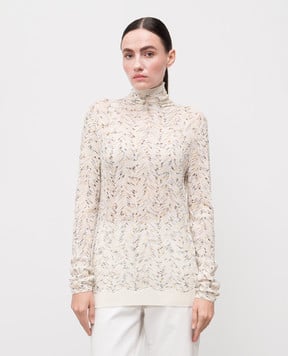 Missoni Білий гольф з вовною у візерунок DS25WN1KBK01EU