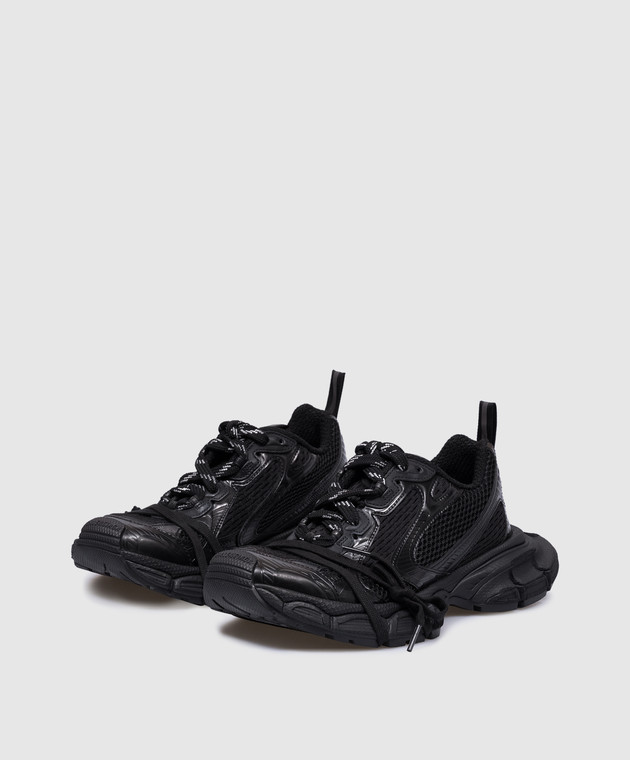 Balenciaga - Чорні кросівки 3XL з логотипом 734731W3XL1 купити в