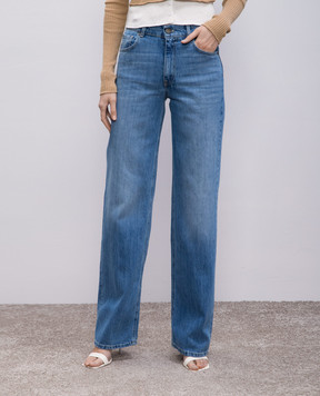 Twinset Голубые джинсы с логотип патч 251TP2571