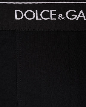 Dolce&Gabbana Набір чорних трусів-боксерів з логотипом M9C07JONN95