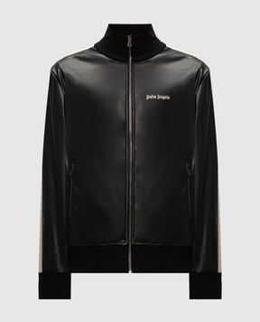 Palm Angels Чорна куртка з вишивкою логотипа PMBD058F24FAB002