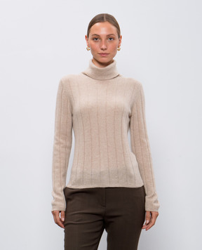 Allude Бежевий светр з кашеміру та шовку 24577021