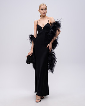 Twinset Чорна сукня з емблемою 251TP2653