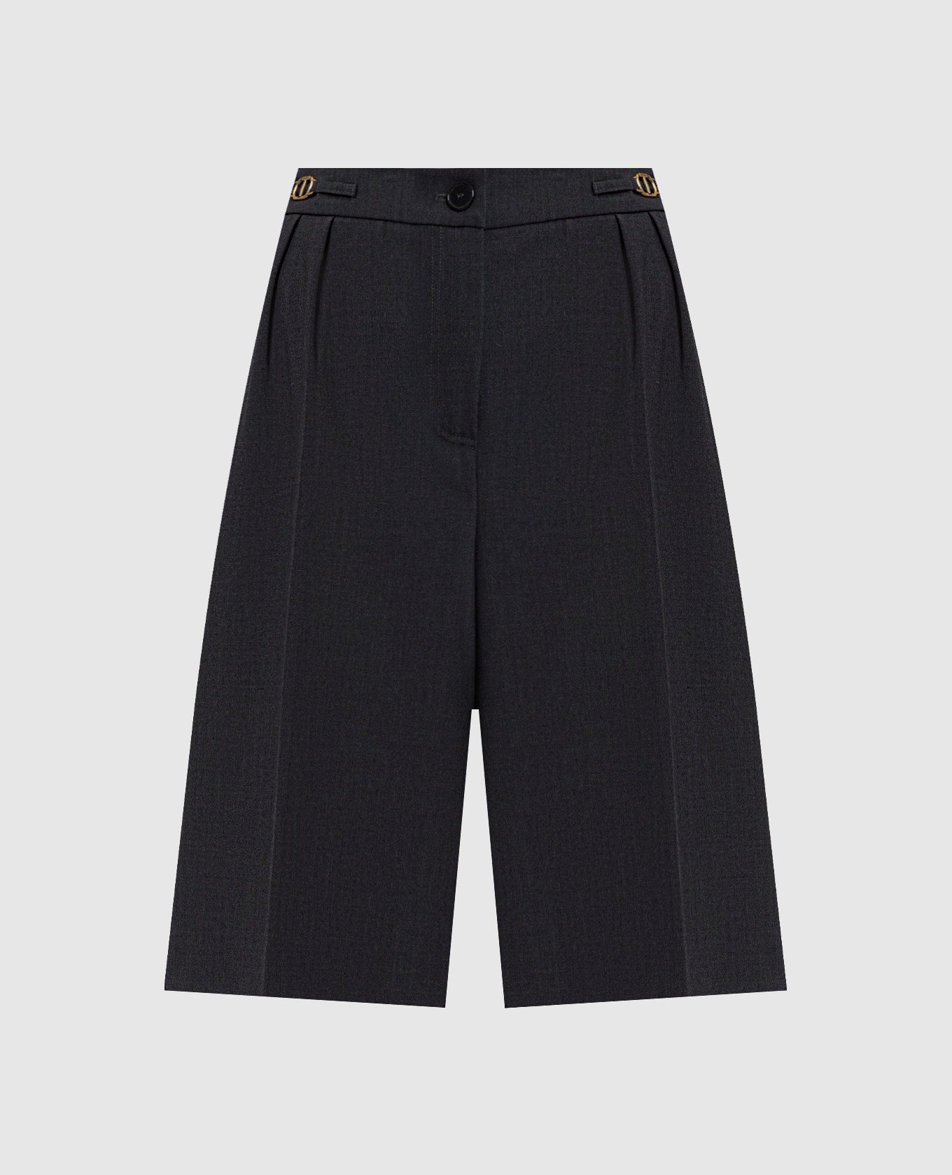 

Серые бермуды с логотипом, Серый, Шорты