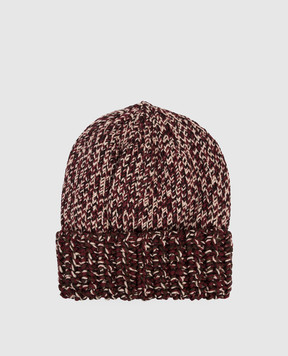 Moncler Шапка з вовни з нашивкою логотипа K20933B00039M1282