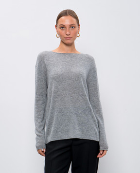 Allude Серый джемпер из кашемира 24511178