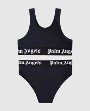 Palm Angels Дитячий синій купальник з логотипом PGFE002C99JER00112+
