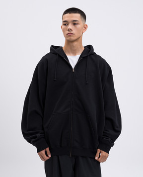 Vetements Чорна спортивна куртка з логотипом UH76ZU100B