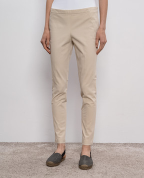 Brunello Cucinelli Бежевые брюки M0F13P1830y