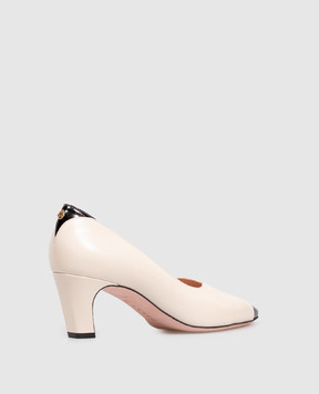 Bally Бежевые кожаные туфли Sylt WP551WVT249