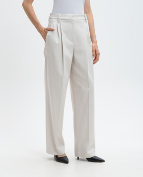 Brunello Cucinelli Білі штани MA126P8759
