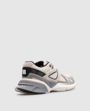AMIRI Серые комбинированные кроссовки MA RUNNER AMFOSR1066