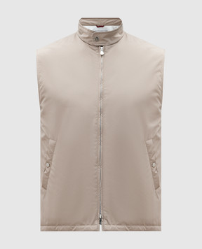 Brunello Cucinelli Бежевый жилет MD4796521