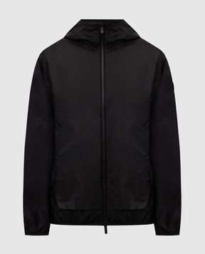 Moncler Чорна вітровка Granier з логотипом K10911A00105539ZD