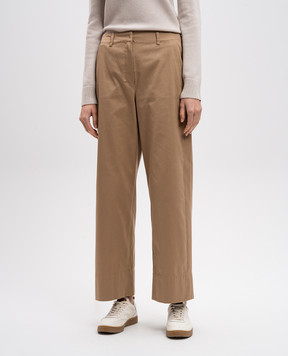 Max Mara Коричневые брюки UNICO UNICO