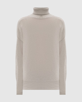 Allude Серый свитер из кашемира 25511156