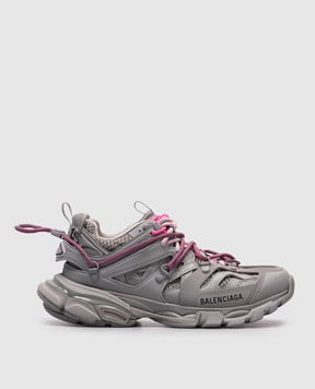 Balenciaga Серые комбинированные кроссовки Track Trail Laces 800590WTRHK