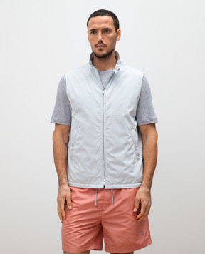Brunello Cucinelli Блакитний жилет MD4796521