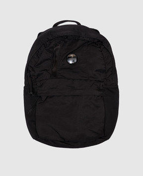 C.P. Company Чорний рюкзак з патчем логотипа MAC303A005269G