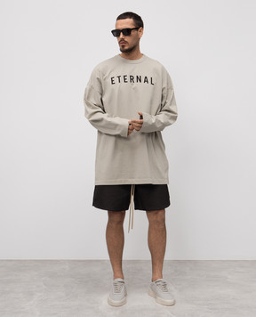 Fear of God Черные шорты с логотипом FGE240405CPN