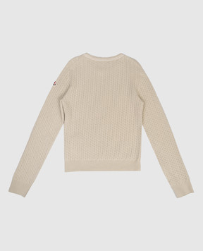 Moncler ENFANT Дитячий зелений джемпер з вовною K29549C00006M12416