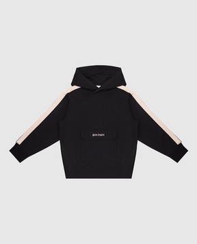 Palm Angels Детские черные худи с логотипом PBBD012S25FLE00112+