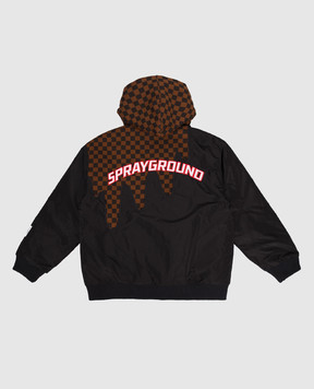 Sprayground Дитяча чорна куртка Drip SPY1264