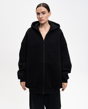 Fear of God Черная утепленная спортивная куртка с логотипом FG25FW12120FLC