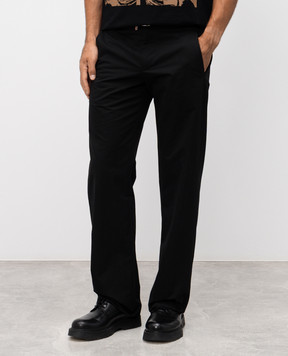 Alexander McQueen Чорні штани 838658QSAA9