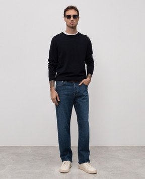 Trussardi Синий джемпер из шерсти M0058000007NMK605K02