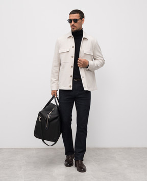 Peserico Синий гольф из шерсти R59359F189770M