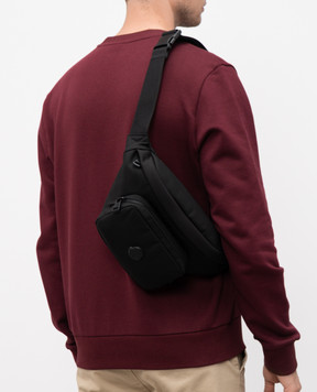Moncler Черная поясная сумка Durance с логотипом логотип K209A5M00005M7755