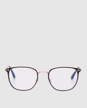 Tom Ford Чорні матові окуляри BLUE BLOCK FT6041B