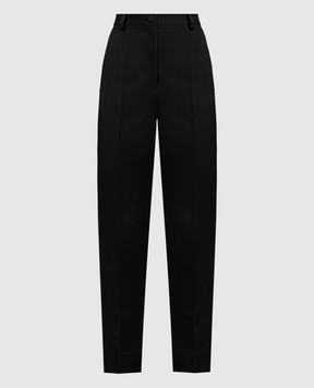Dolce&Gabbana Черные брюки из шерсти FTC30TFU28J